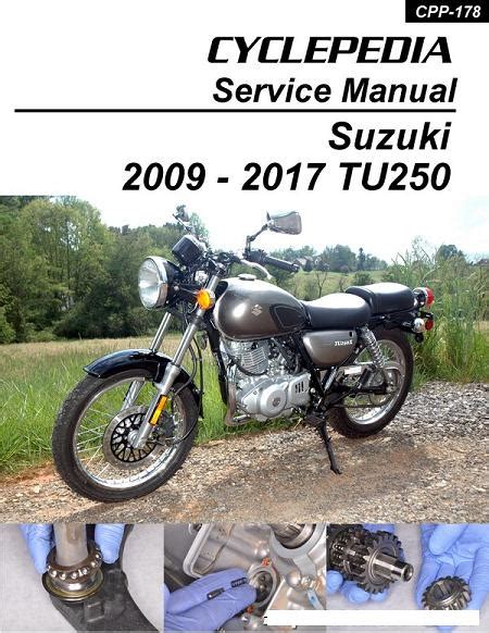 Suzuki Tu250x Owners Manual